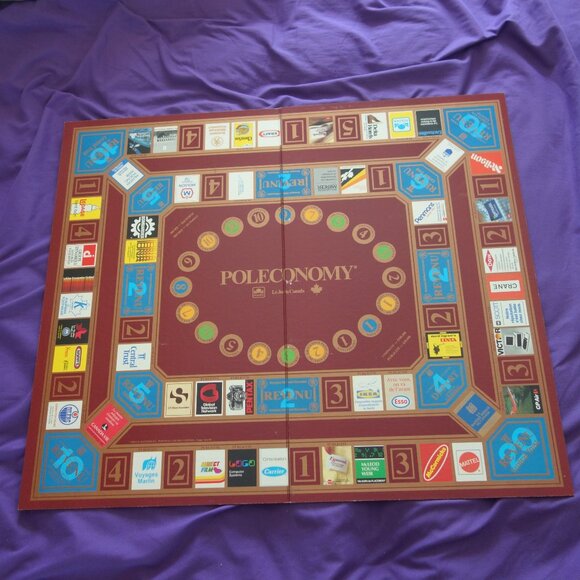 Vintage Poleconomy The Game of Canada Board Game/Le Jeu du Canada English/French - Picture 2 of 16